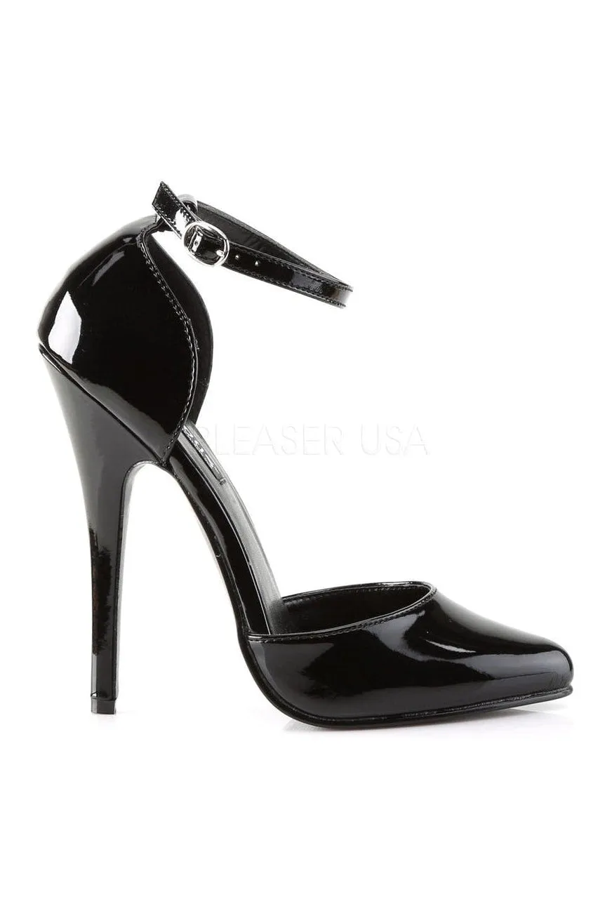 DOMINA-402 Pump  | Black Patent