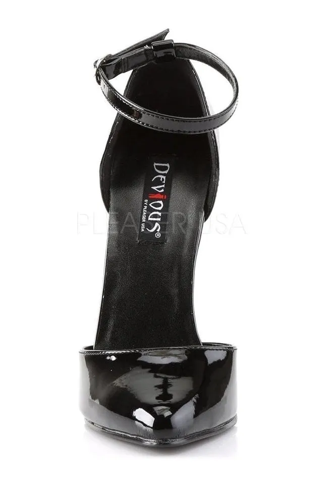 DOMINA-402 Pump  | Black Patent