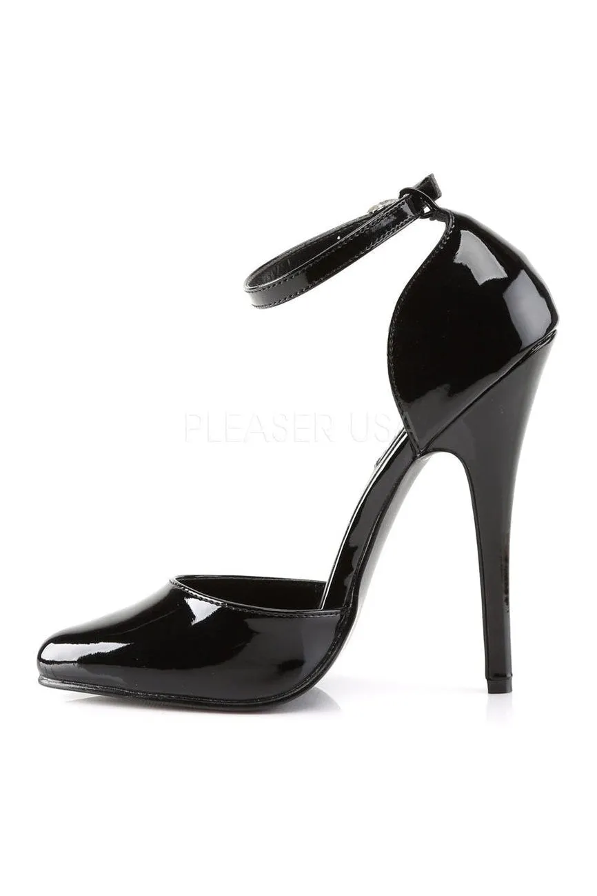 DOMINA-402 Pump  | Black Patent
