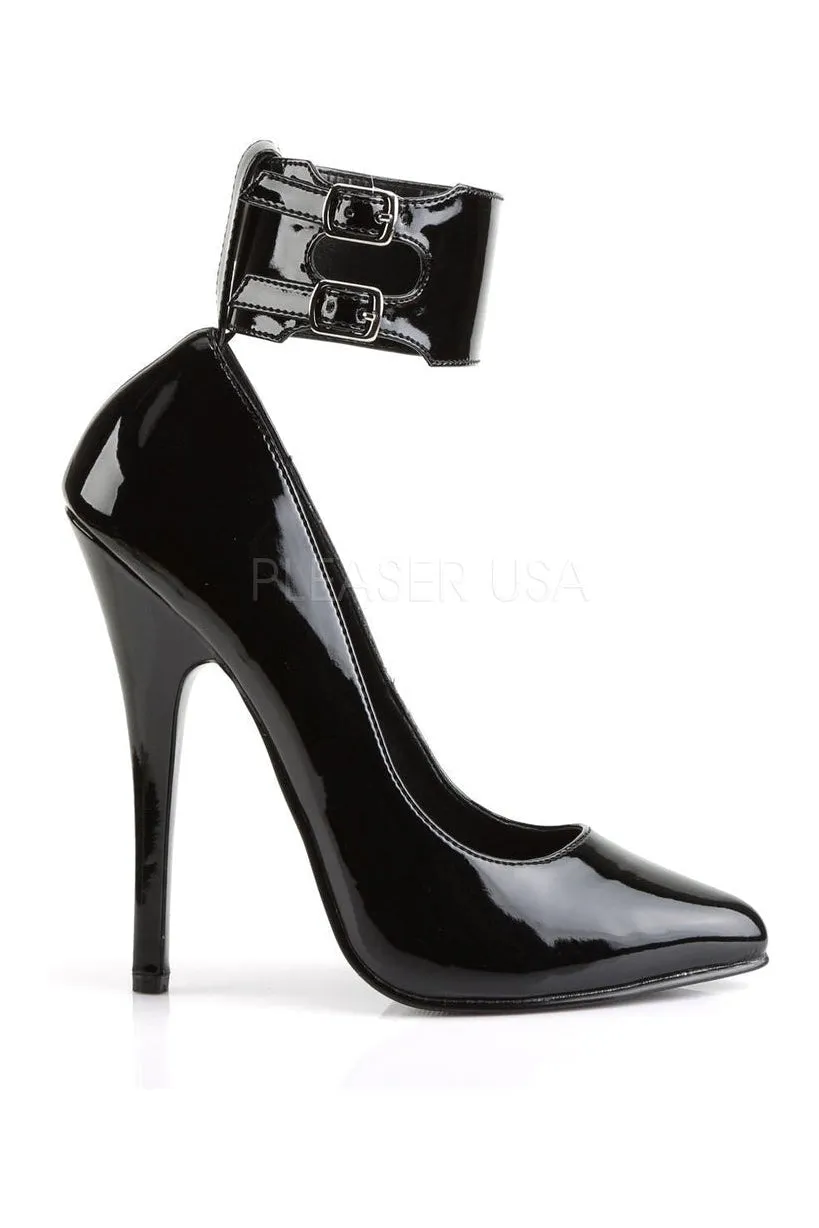 DOMINA-434 Pump  | Black Patent