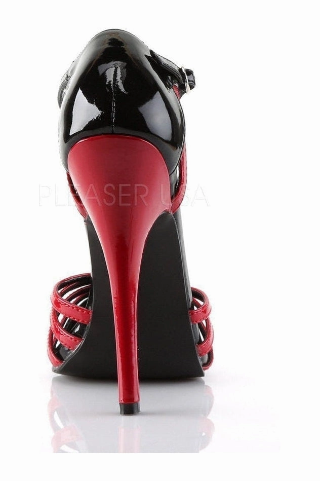 DOMINA-412 Pump | Black Patent