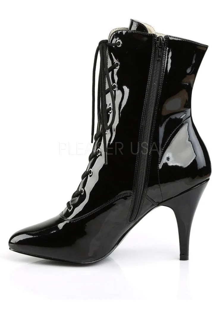 DREAM-1020 Ankle Boot | Black Patent