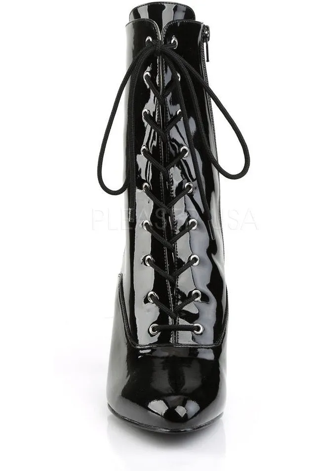DREAM-1020 Ankle Boot | Black Patent