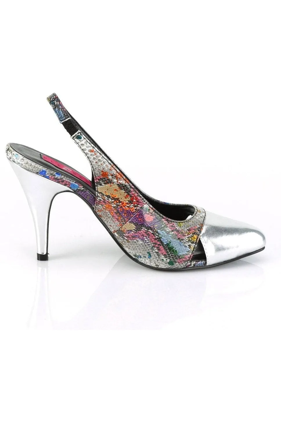 DREAM-405 Pump | Black Faux Leather