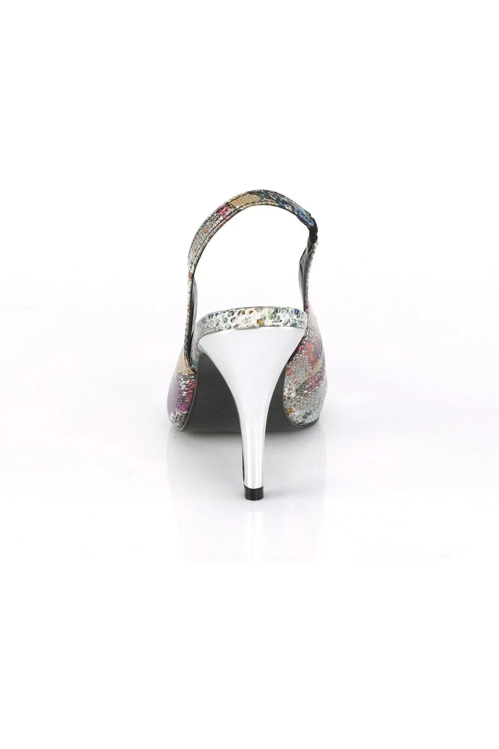DREAM-405 Pump | Black Faux Leather