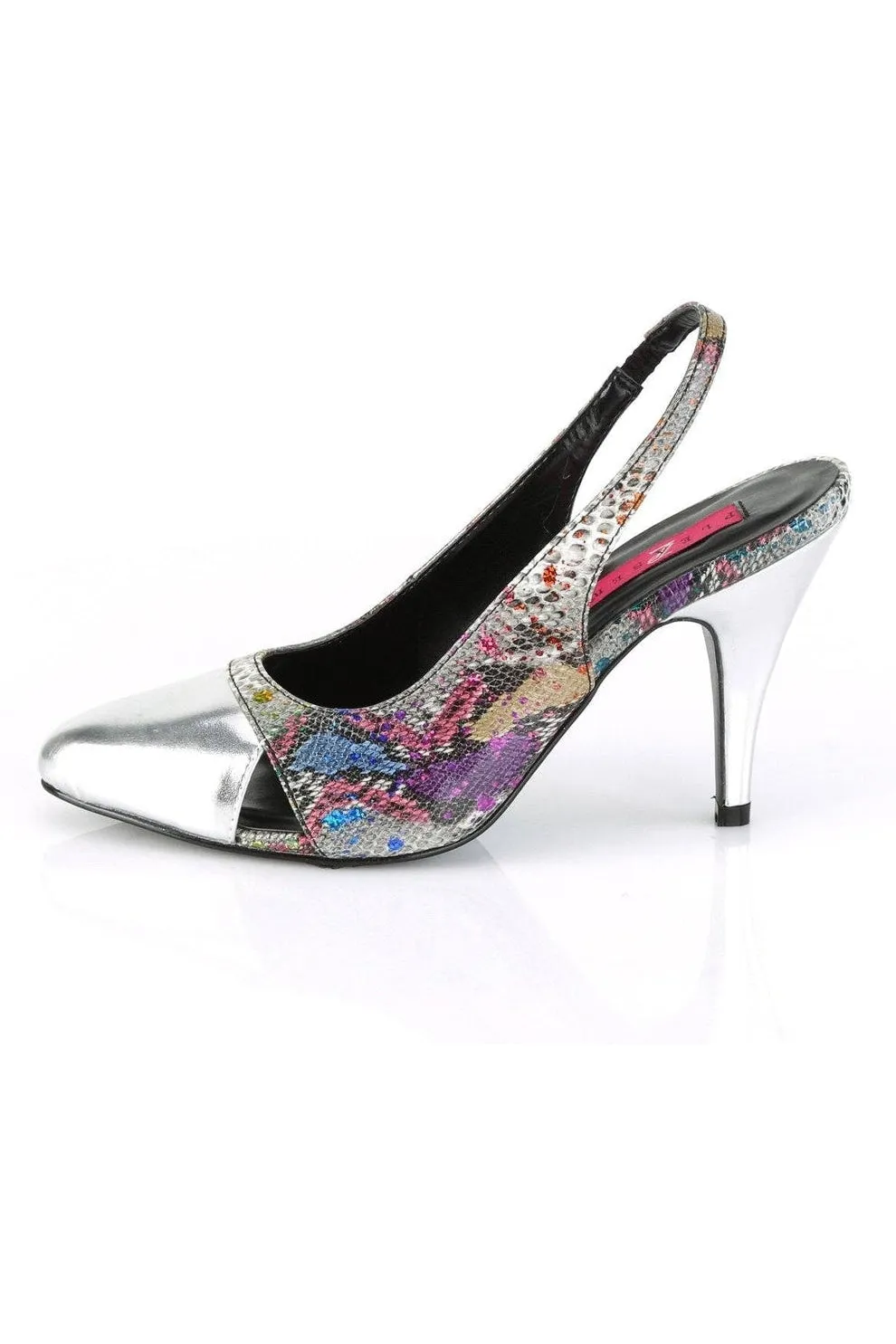 DREAM-405 Pump | Black Faux Leather