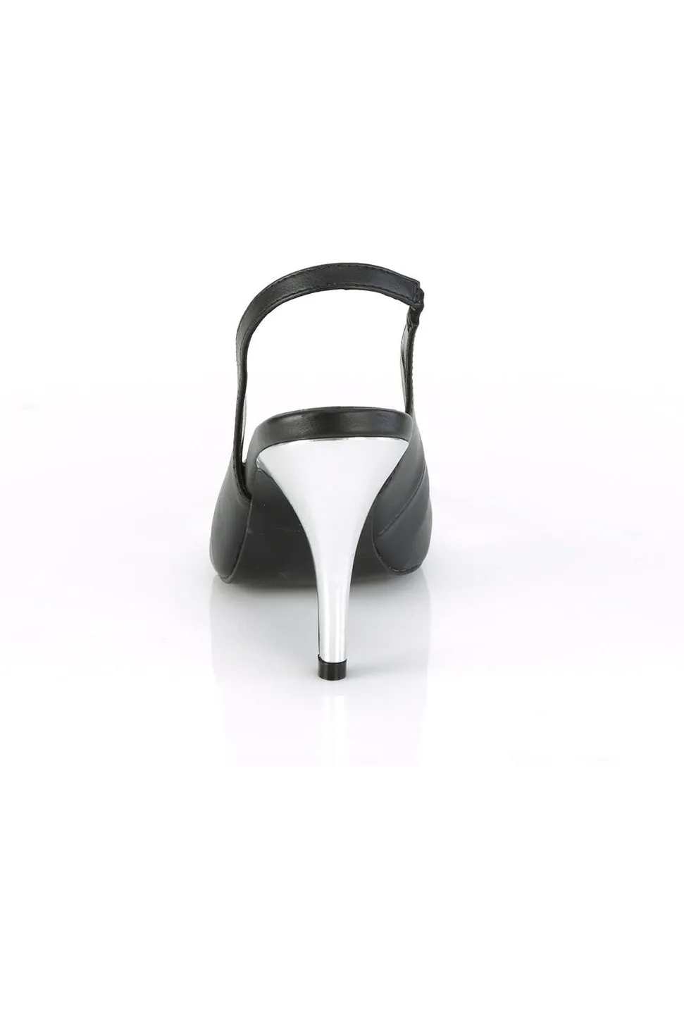 DREAM-405 Pump | Black Faux Leather
