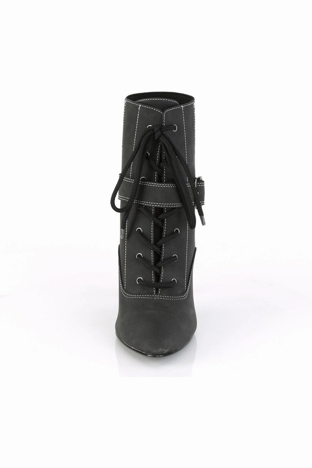 DREAM-1022 Ankle Boot | Black Faux Leather