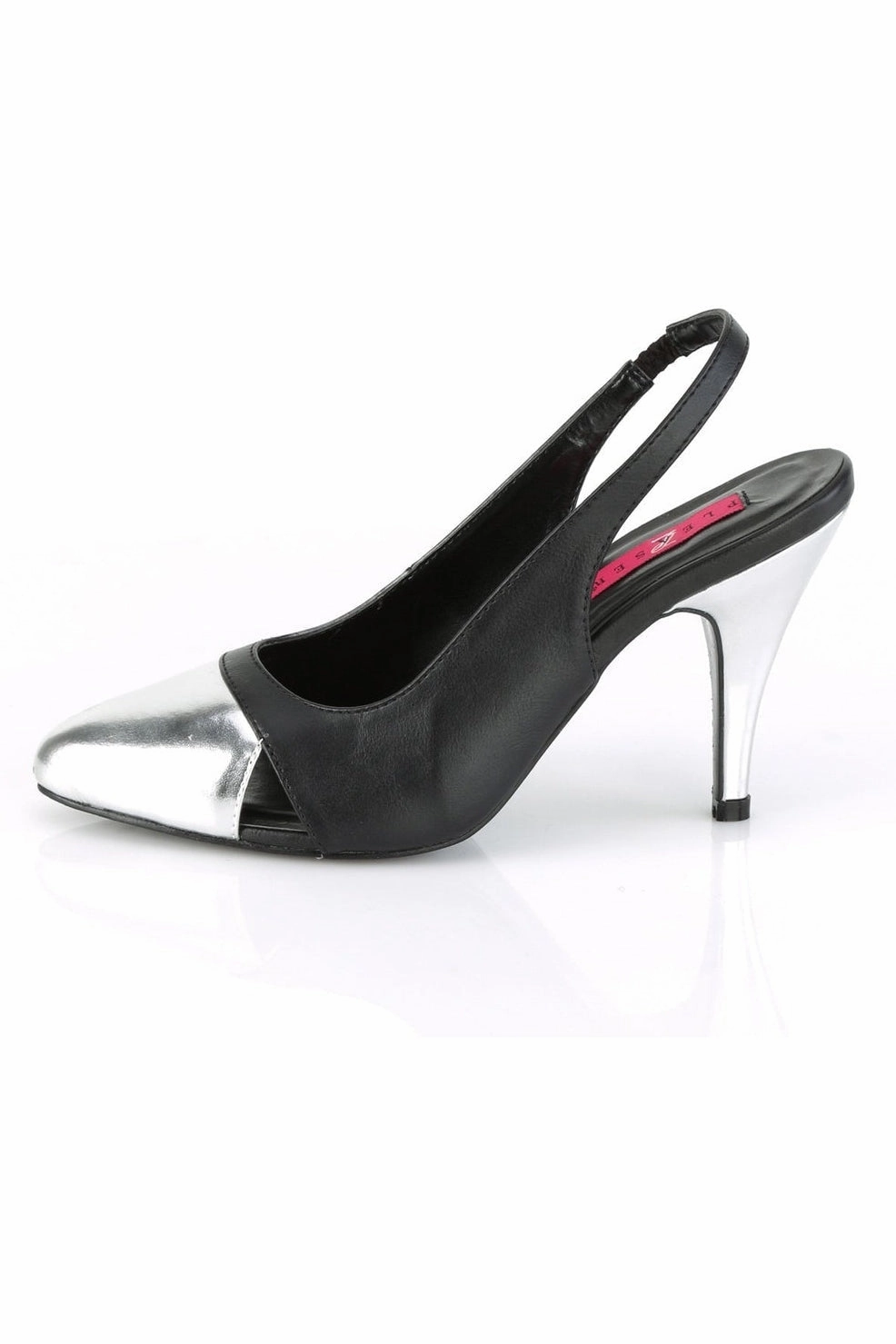 DREAM-405 Pump | Black Faux Leather