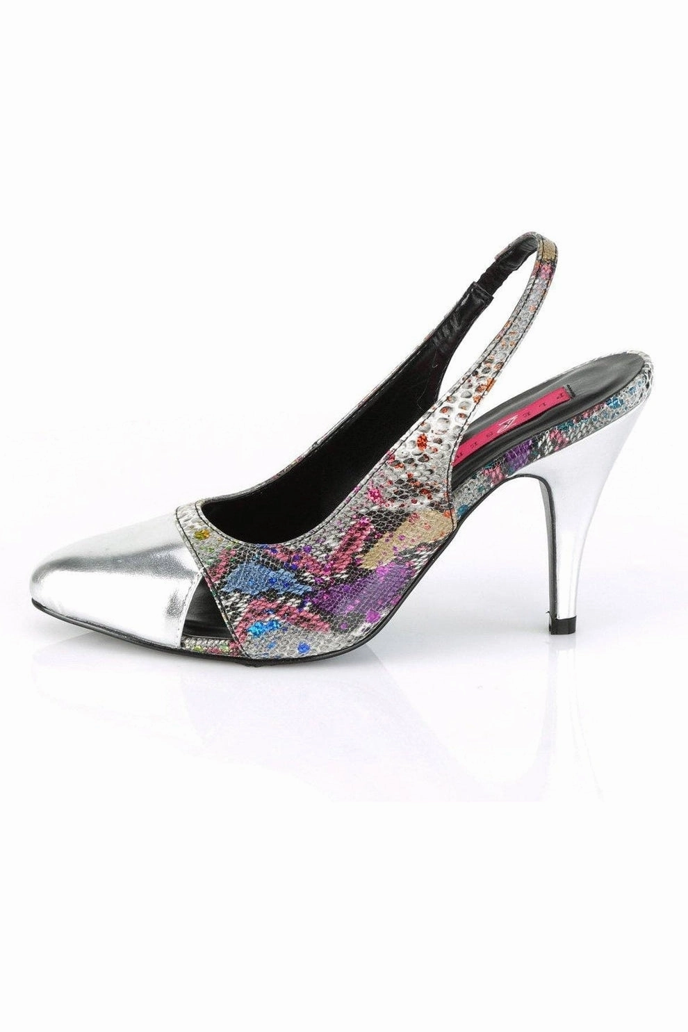 DREAM-405 Pump | Black Faux Leather