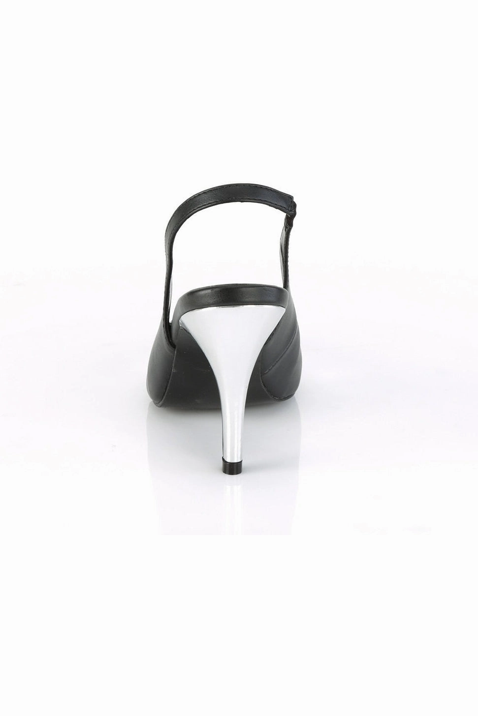 DREAM-405 Pump | Black Faux Leather