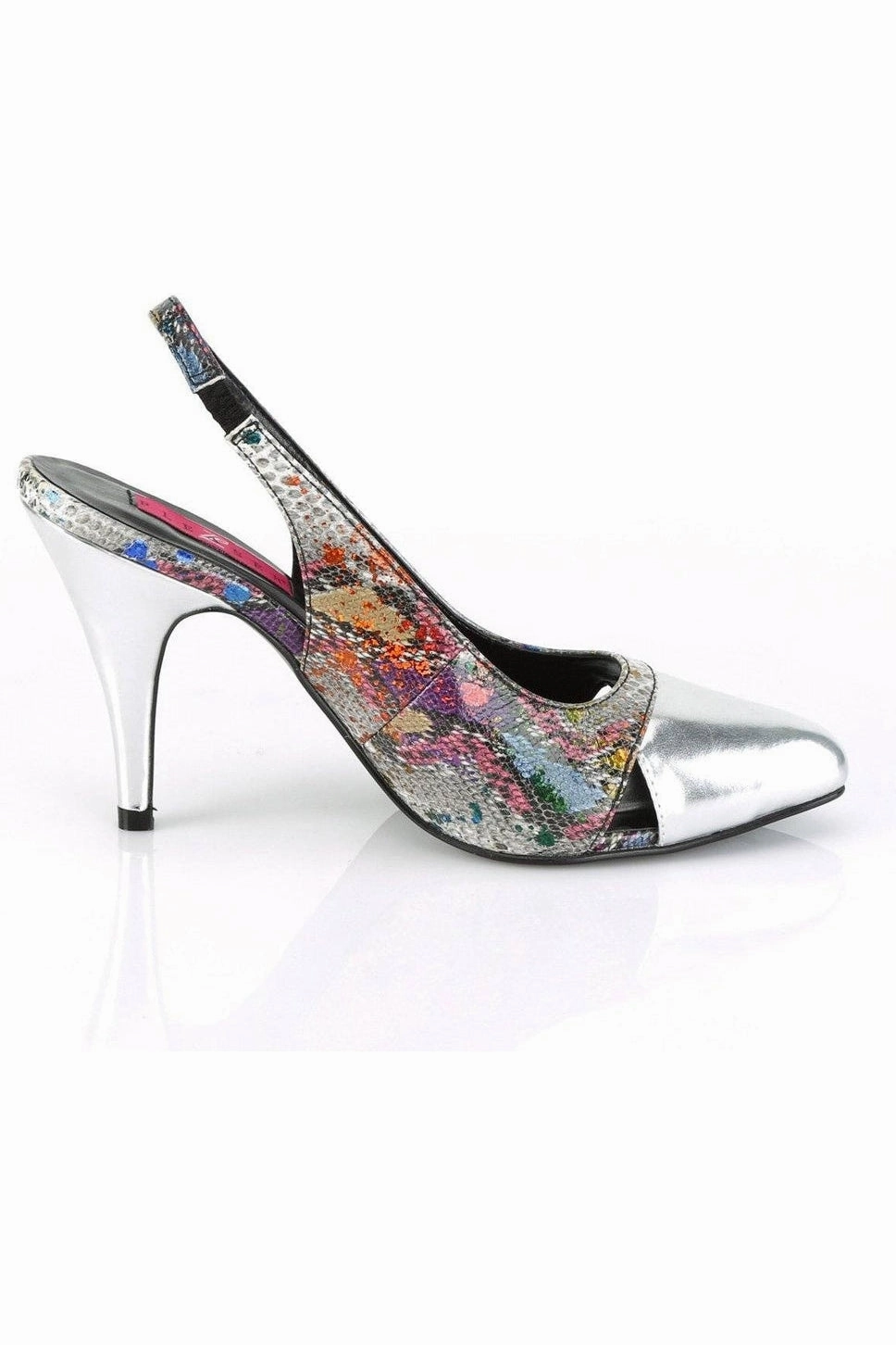 DREAM-405 Pump | Black Faux Leather