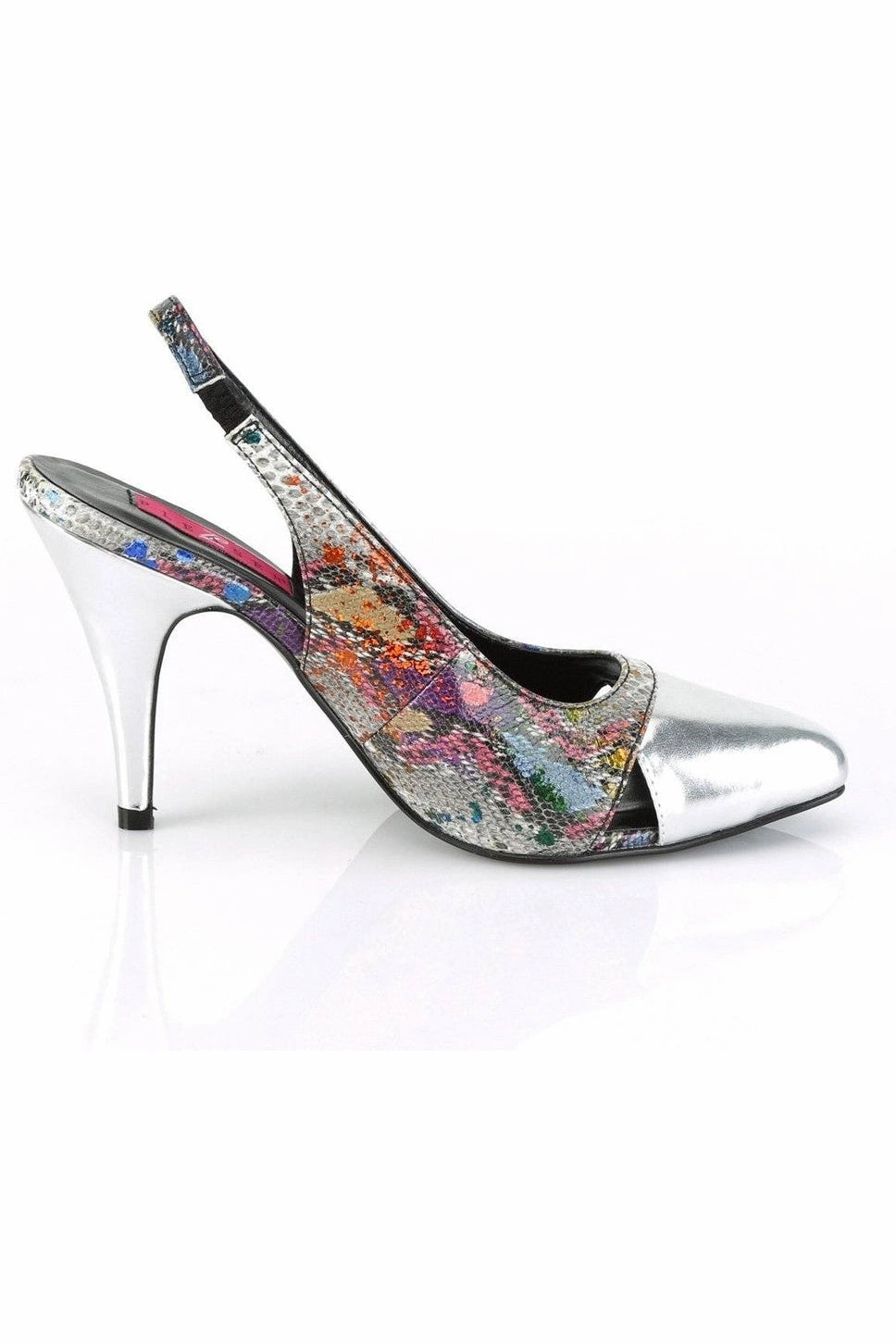 DREAM-405 Pump | Black Faux Leather