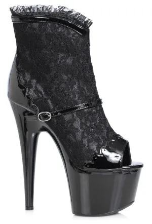 Ellie 709-CAMILA 7" Platform Lace Ankle Boot