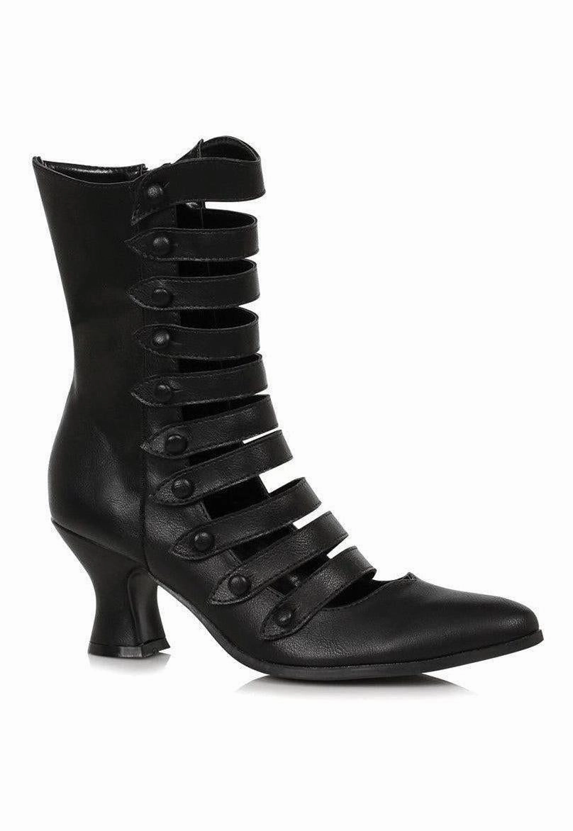 Ellie 253-AVA 2.5" Heel Victorian Ankle Boot