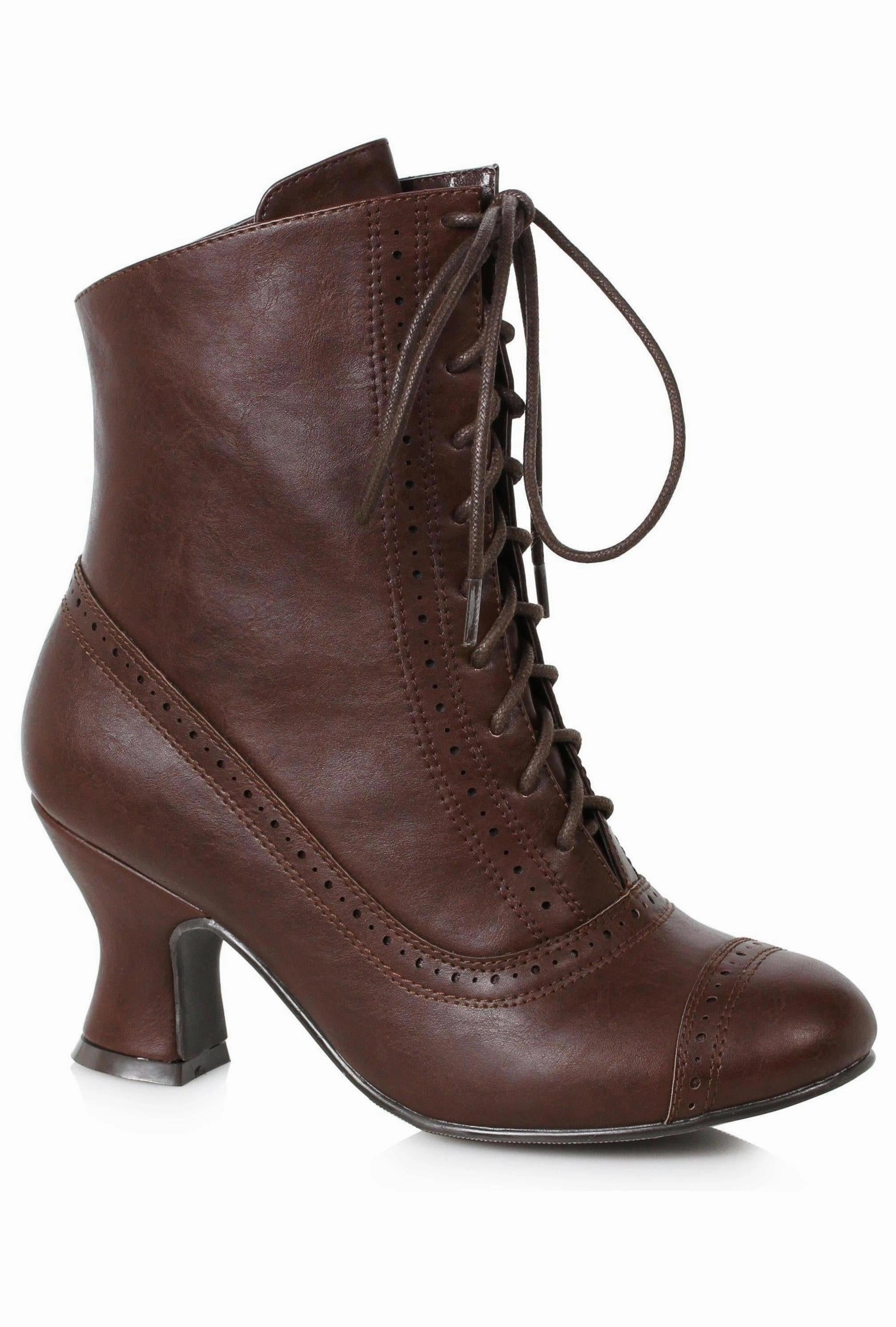 Ellie 253-SARAH 2.5" Heel Victorian Bootie