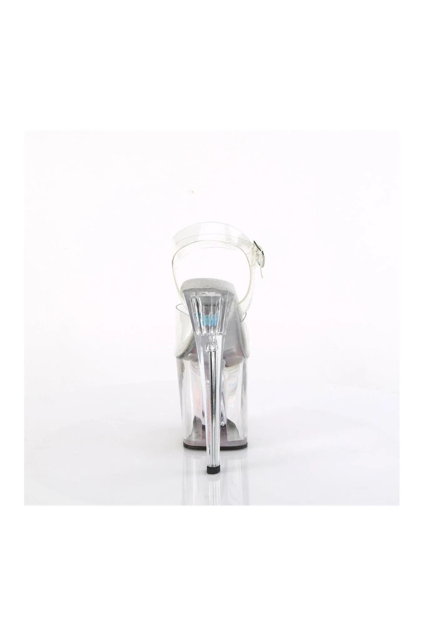 ENCHANT-708AQUA-01 Clear Vinyl Sandal