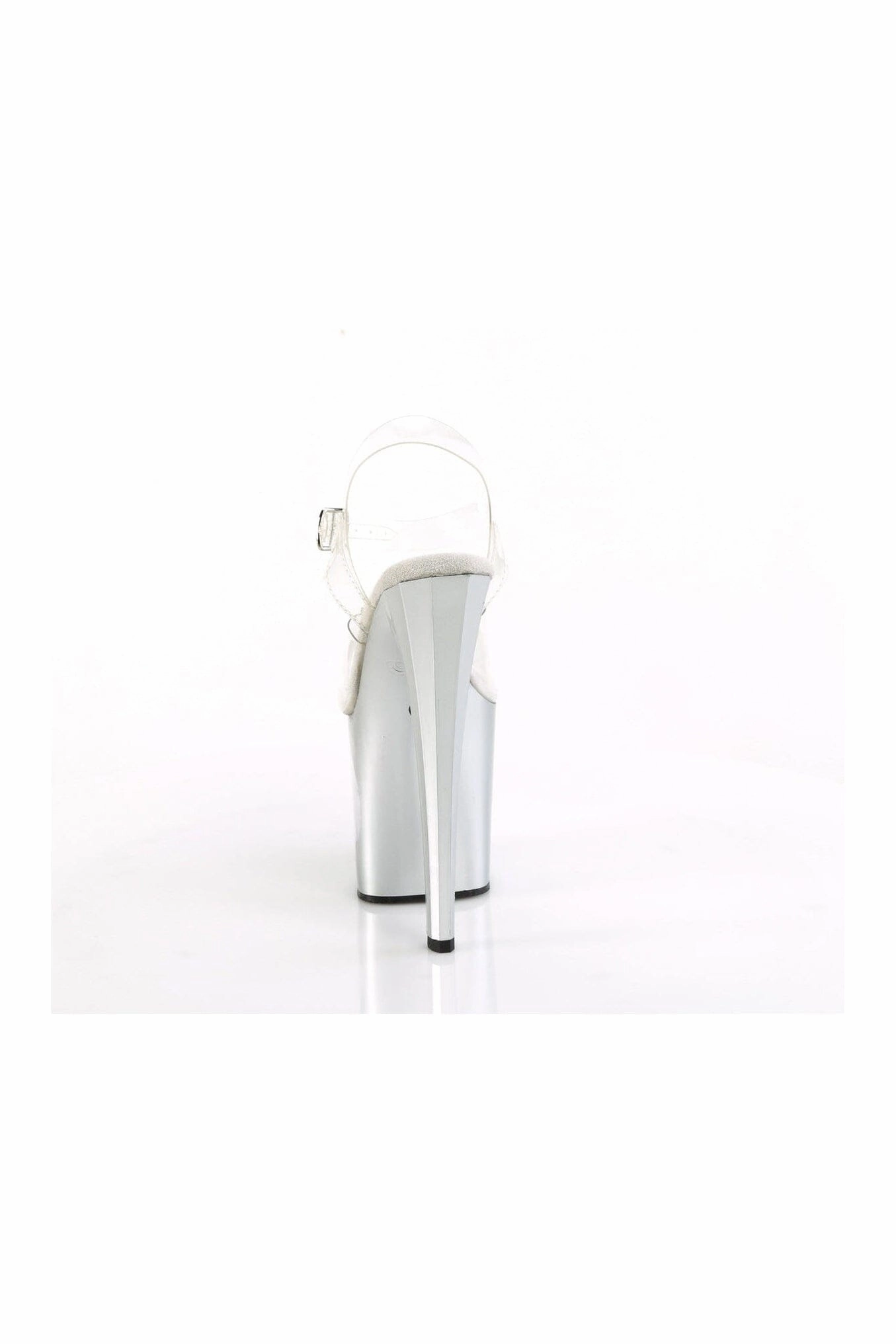 ENCHANT-708LT-CIRCLE Clear Vinyl Sandal