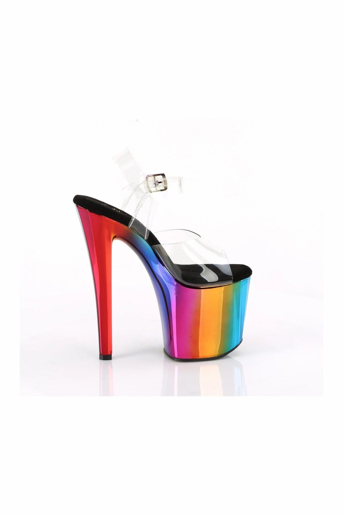 ENCHANT-708RC Clear Vinyl Sandal