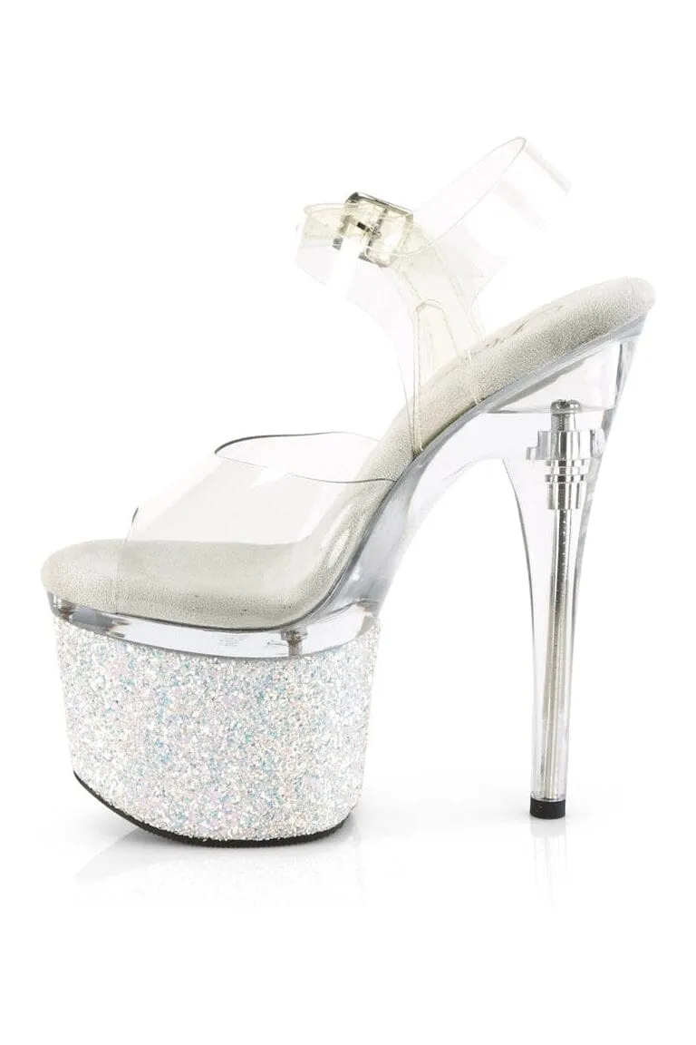 ESTEEM-708LG Clear Vinyl Sandal