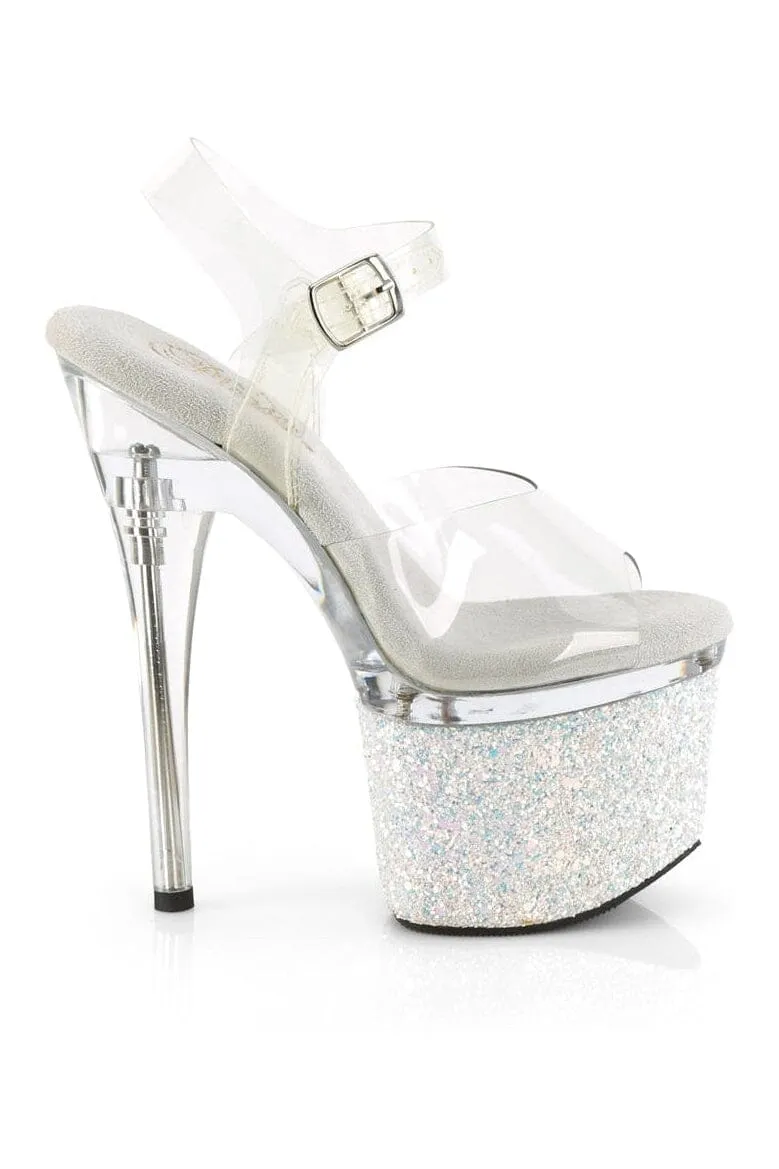 ESTEEM-708LG Clear Vinyl Sandal