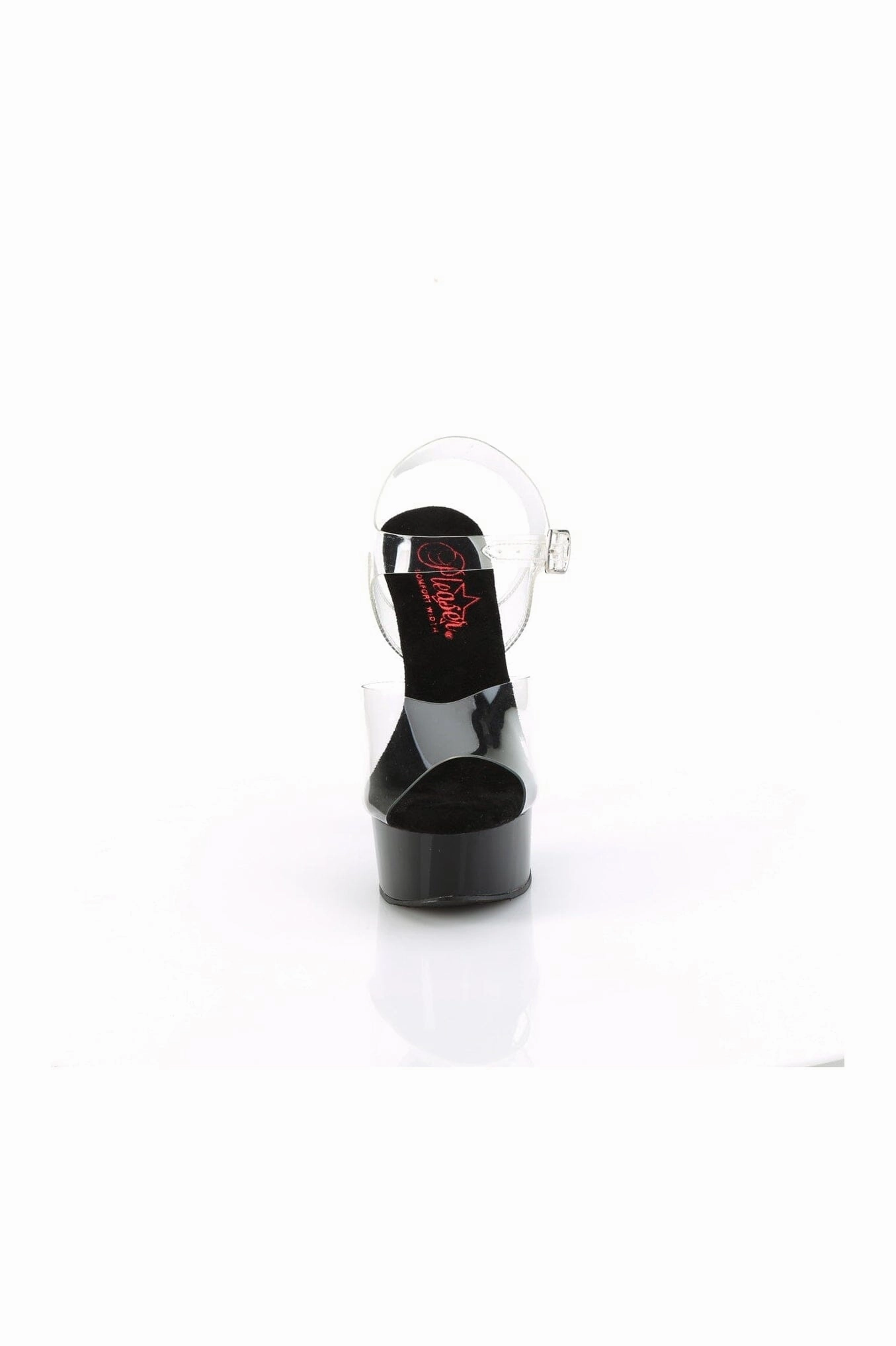 EXCITE-608 Clear Vinyl Sandal