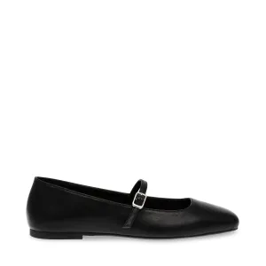 Ezri Flat Shoe BLACK LEATHER