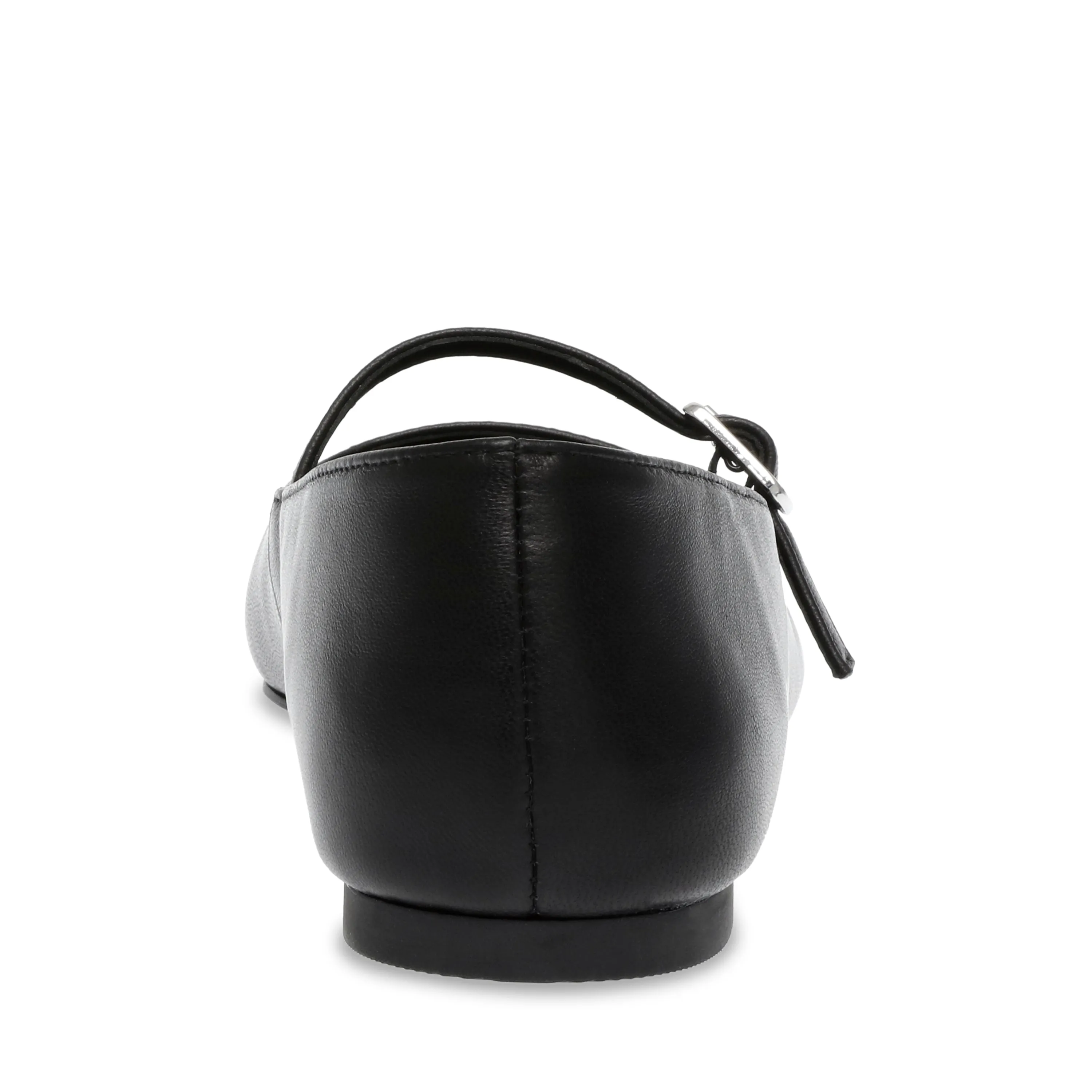 Ezri Flat Shoe BLACK LEATHER