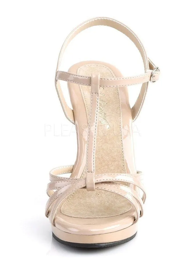 FLAIR-420 Sandal | Nude Patent