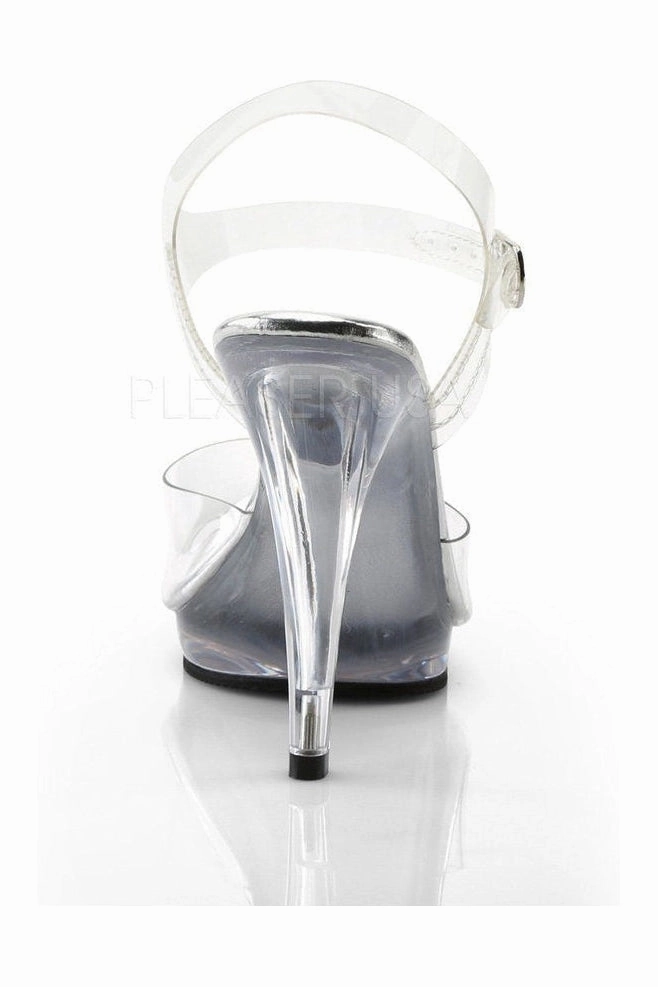 FLAIR-408 Sandal | Clear Vinyl