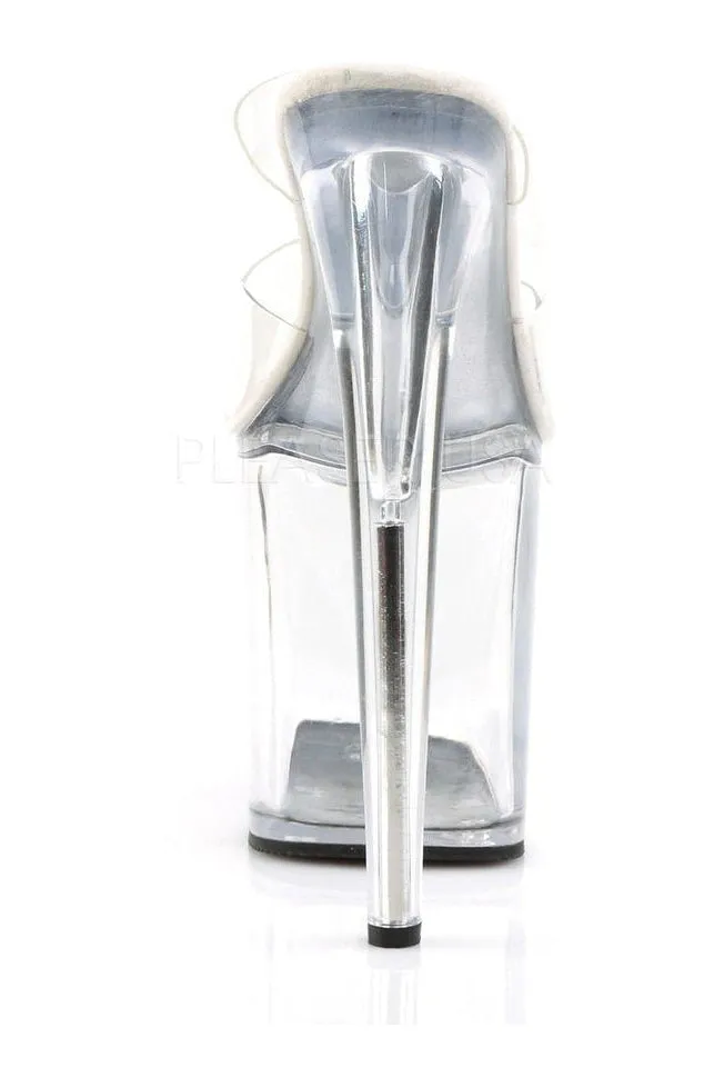 FLAMINGO-802 Platform Slide  | Clear Vinyl