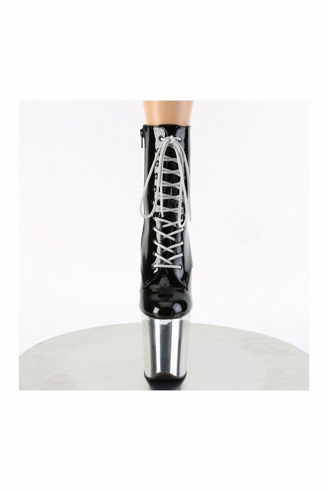 FLAMINGO-1020 Exotic Boot | Black Patent