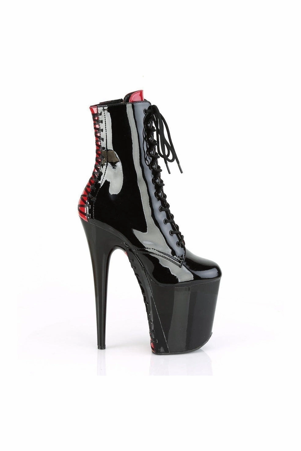 FLAMINGO-1020FH Exotic Boot | Black Patent