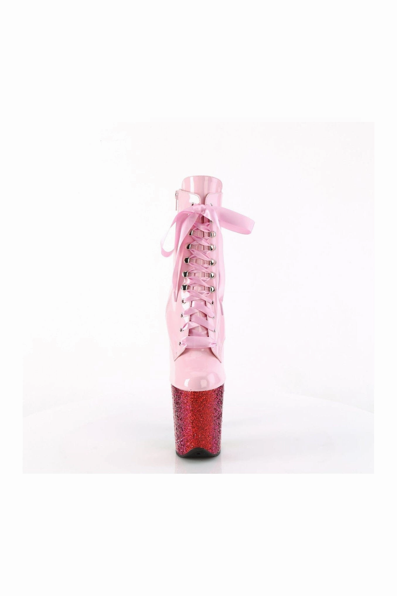 FLAMINGO-1020HG Pink Patent Ankle Boot