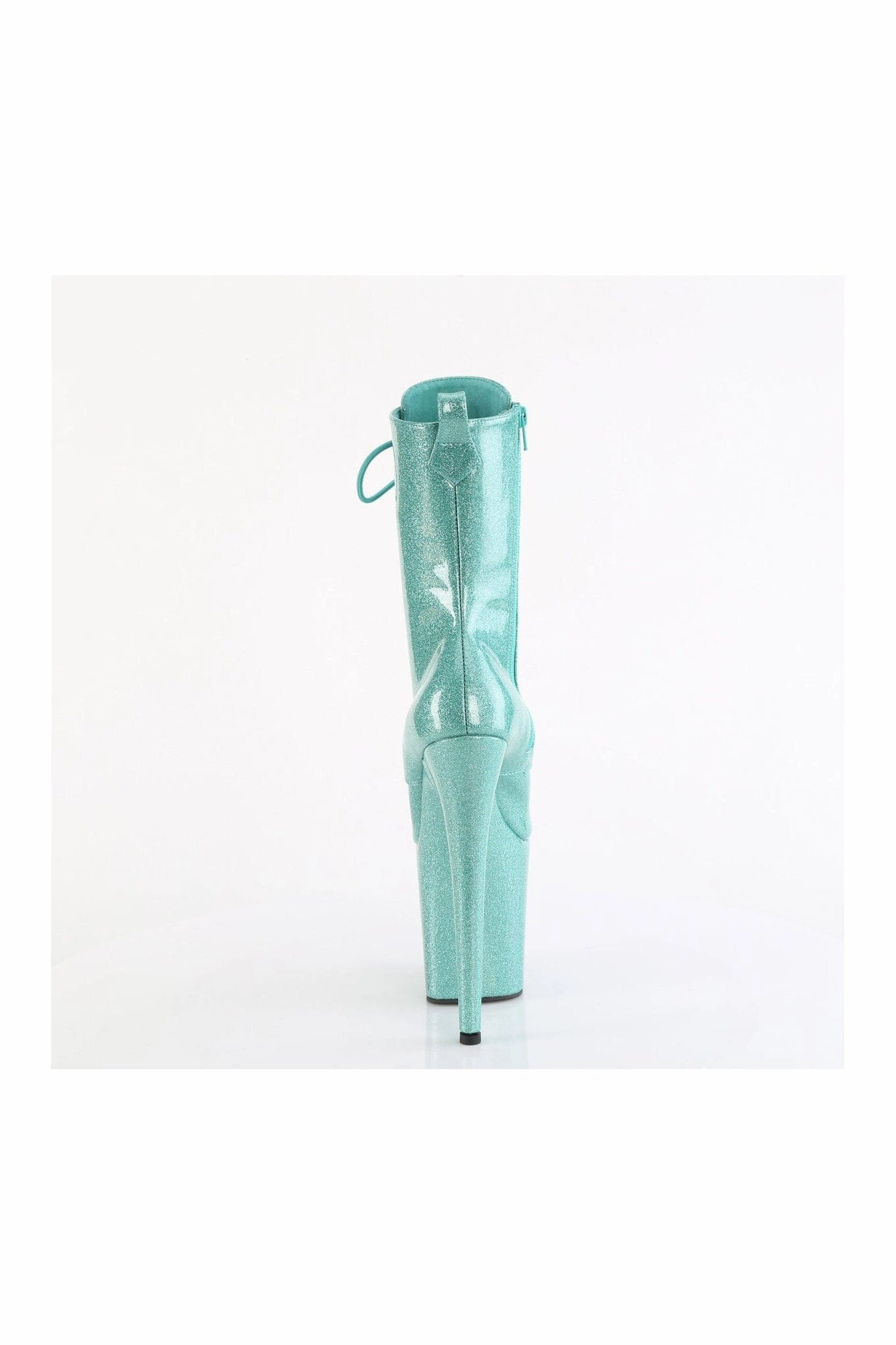 FLAMINGO-1040GP Turquoise Patent Ankle Boot