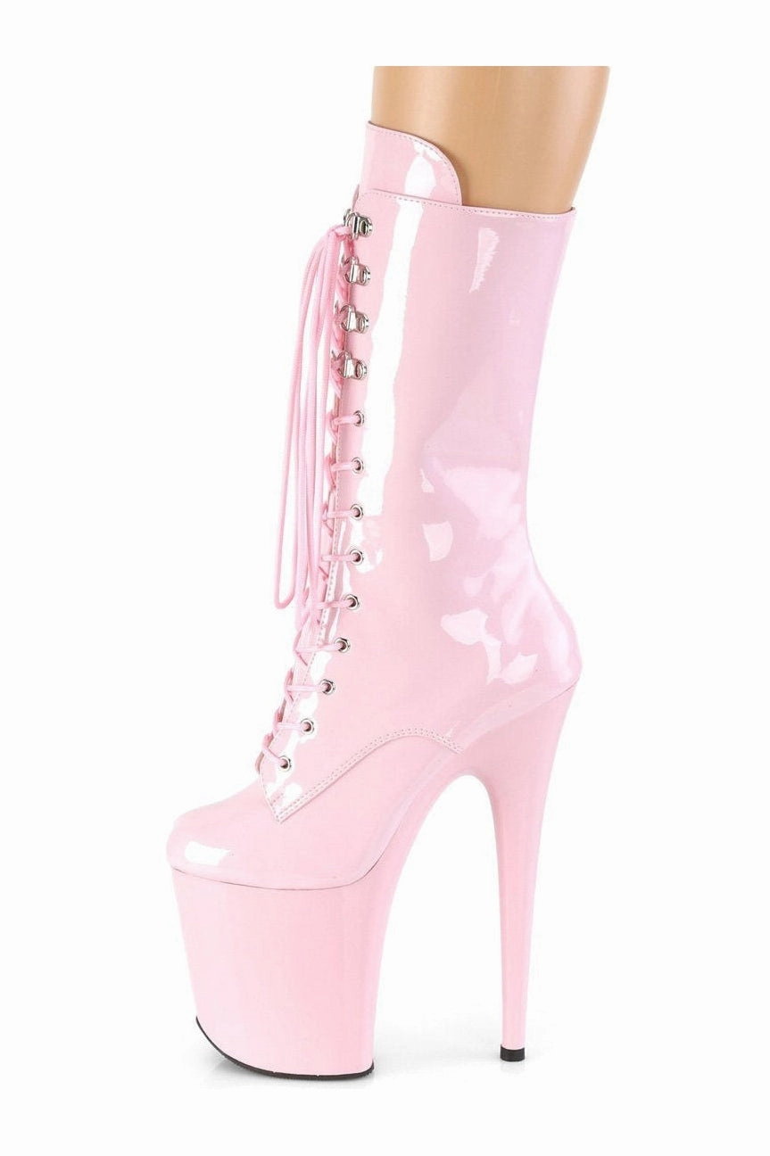 FLAMINGO-1050 Exotic Boot | Pink Patent