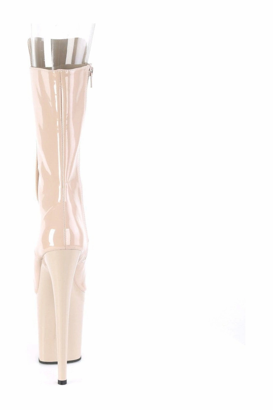 FLAMINGO-1051 Exotic Boot | Nude Patent