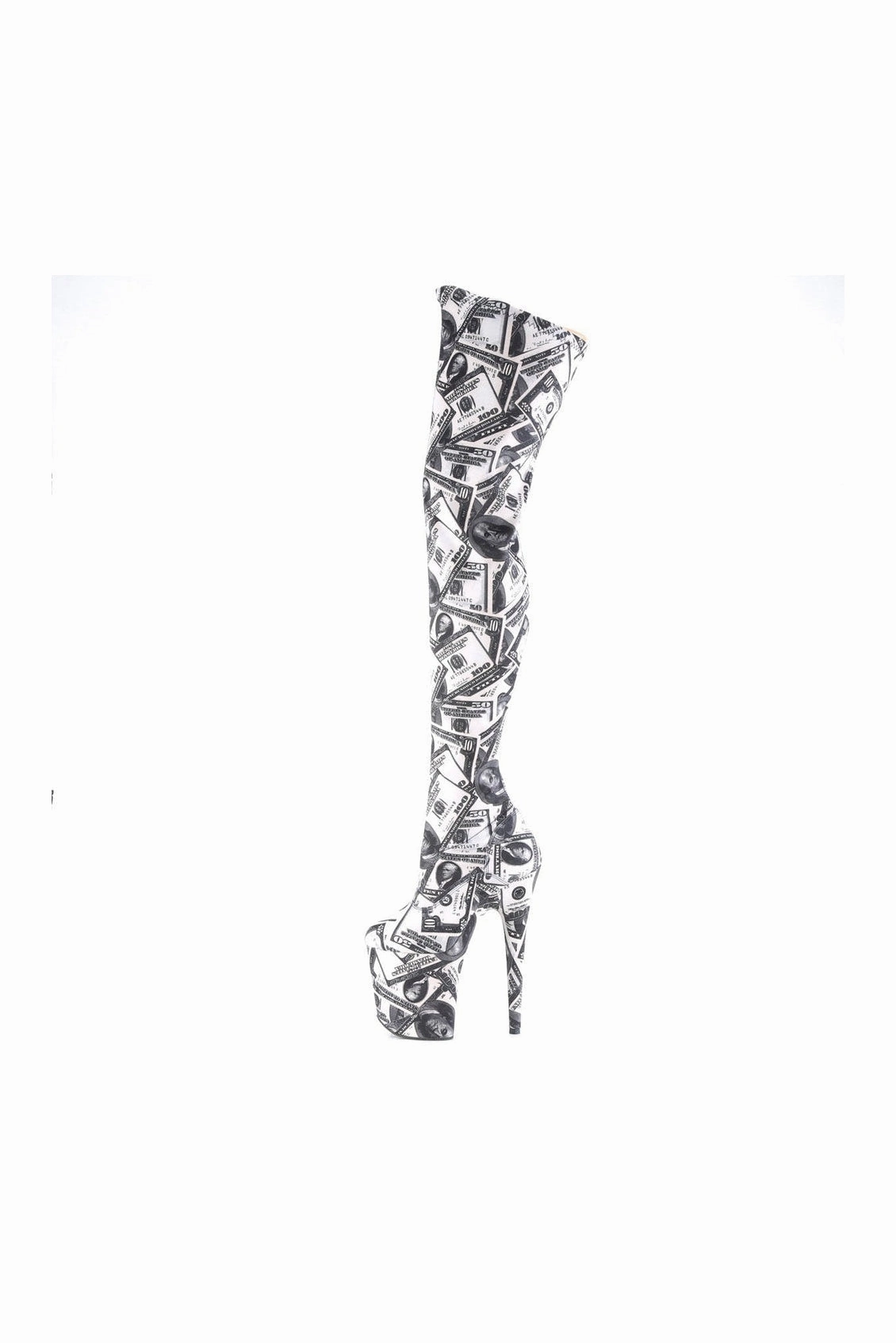 FLAMINGO-3000DP Exotic Boot | White Fabric