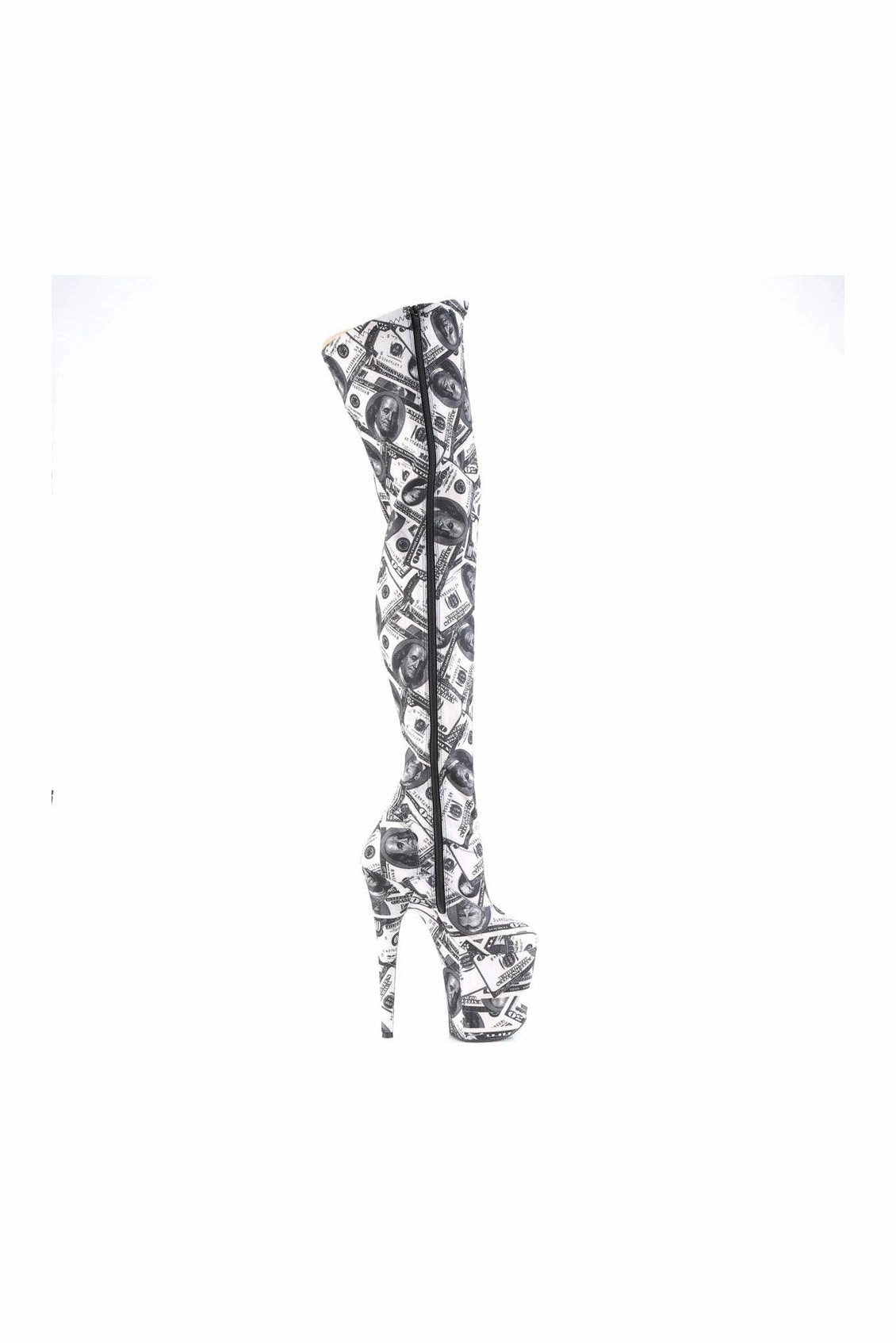 FLAMINGO-3000DP Exotic Boot | White Fabric
