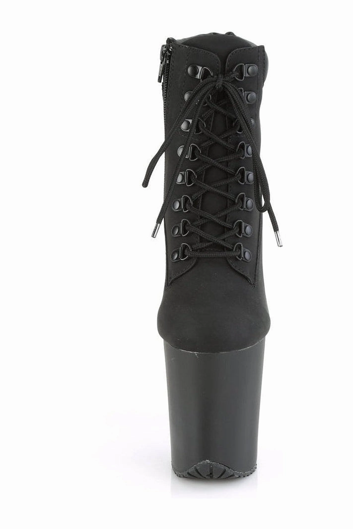 FLAMINGO-800TL-02 Exotic Boot | Black Faux Leather