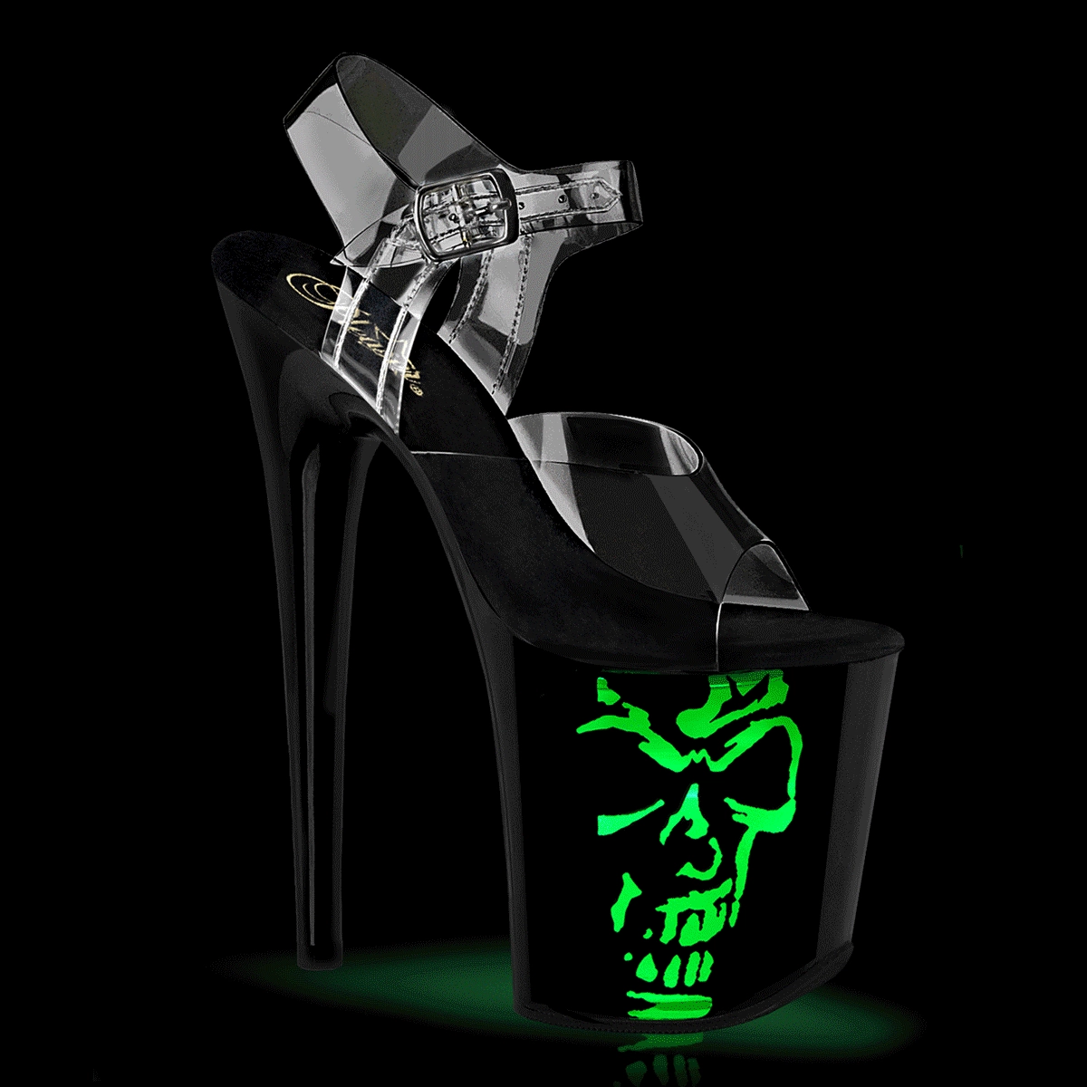 FLAMINGO-808NLSK Clear Vinyl Sandal