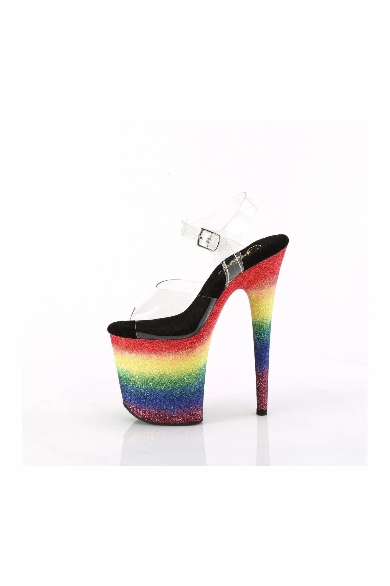 FLAMINGO-808RG-04 Clear Vinyl Sandal
