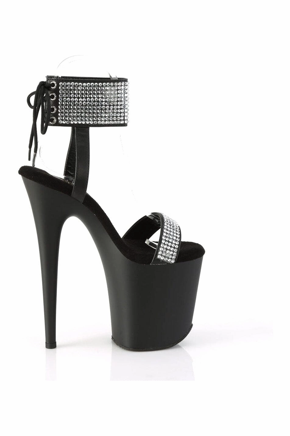 FLAMINGO-870 Black Faux Leather Sandal