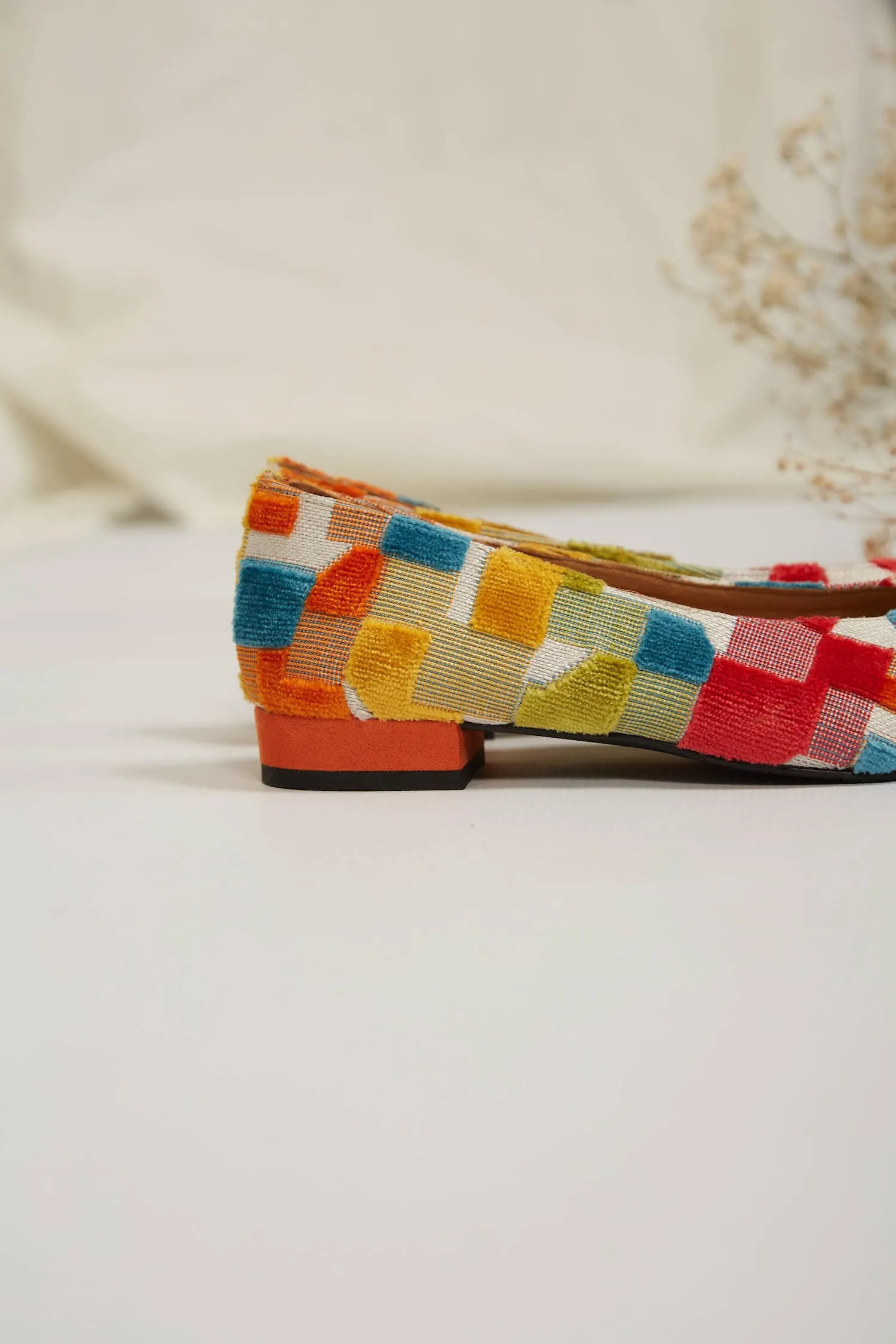 Frigiliana Eco Suede Vegan Ballerinas | Colourful