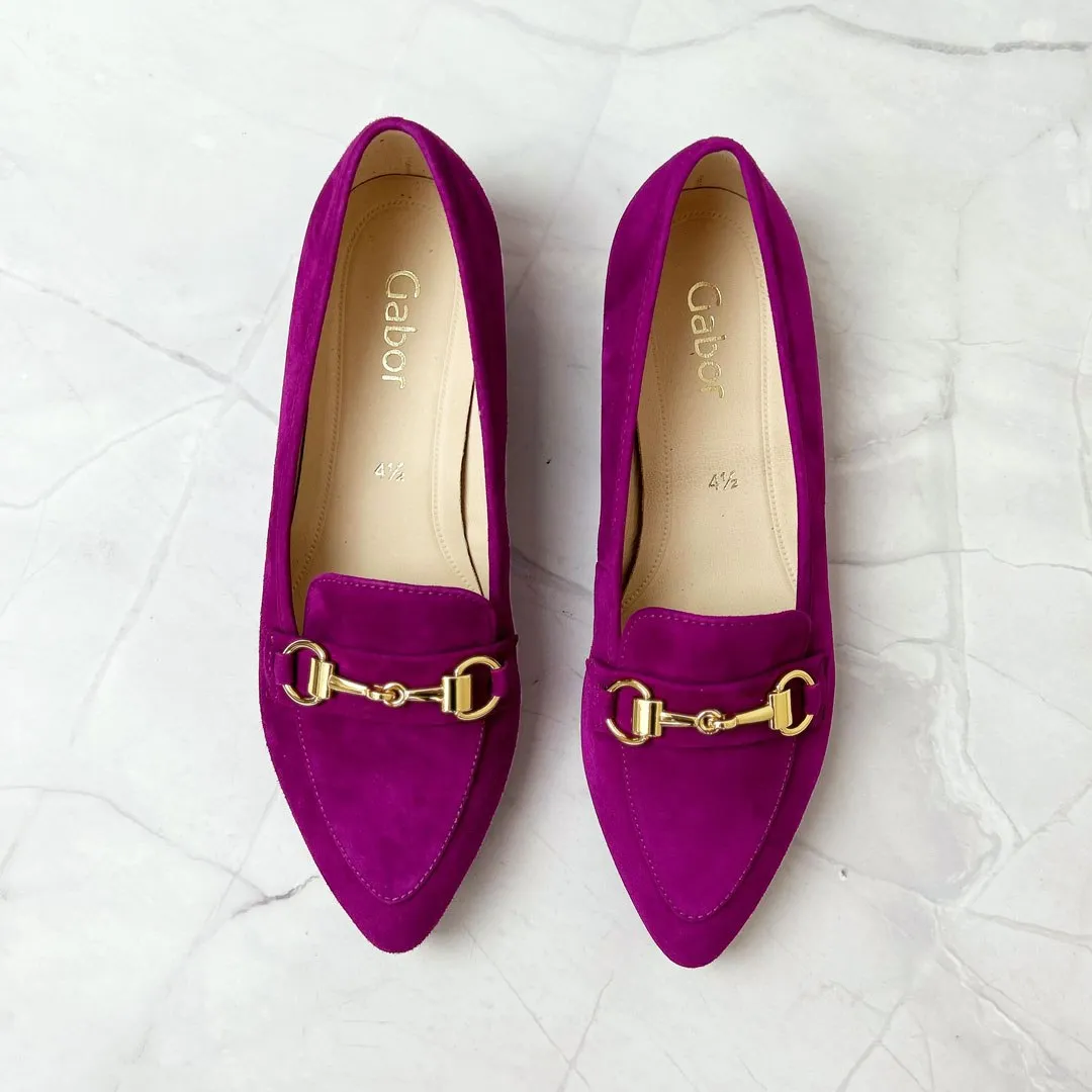 G31.302 - ORCHID SUEDE FLATS