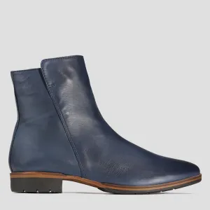 GAIB - JEANS LEATHER ANKLE BOOTS