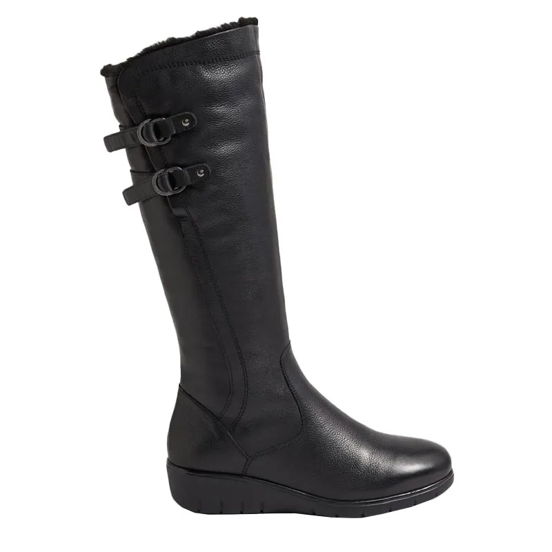 GINNO BLACK LEATHER FS