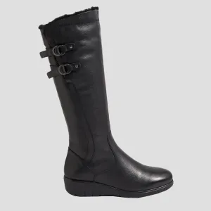 GINNO BLACK LEATHER FS