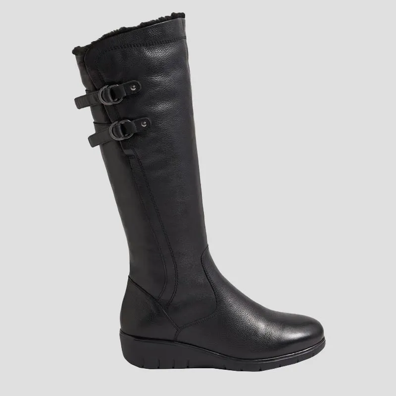GINNO BLACK LEATHER FS