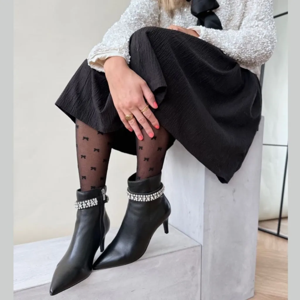 GIRLS AND DIAMONDS - Copenhagenshoes by Josefine Valentin - BLACK